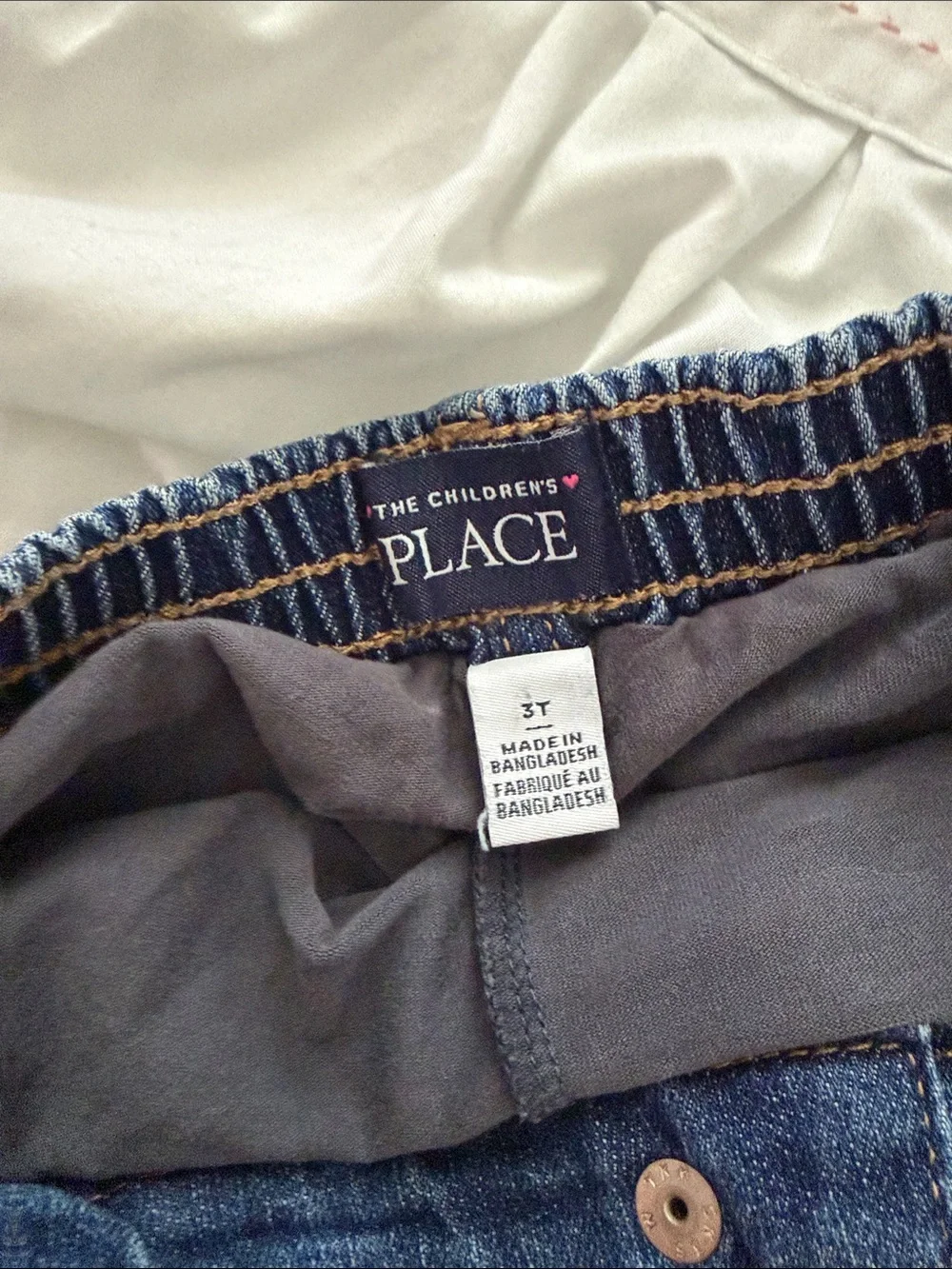 The Children's Place Dark Blue Denim Skort